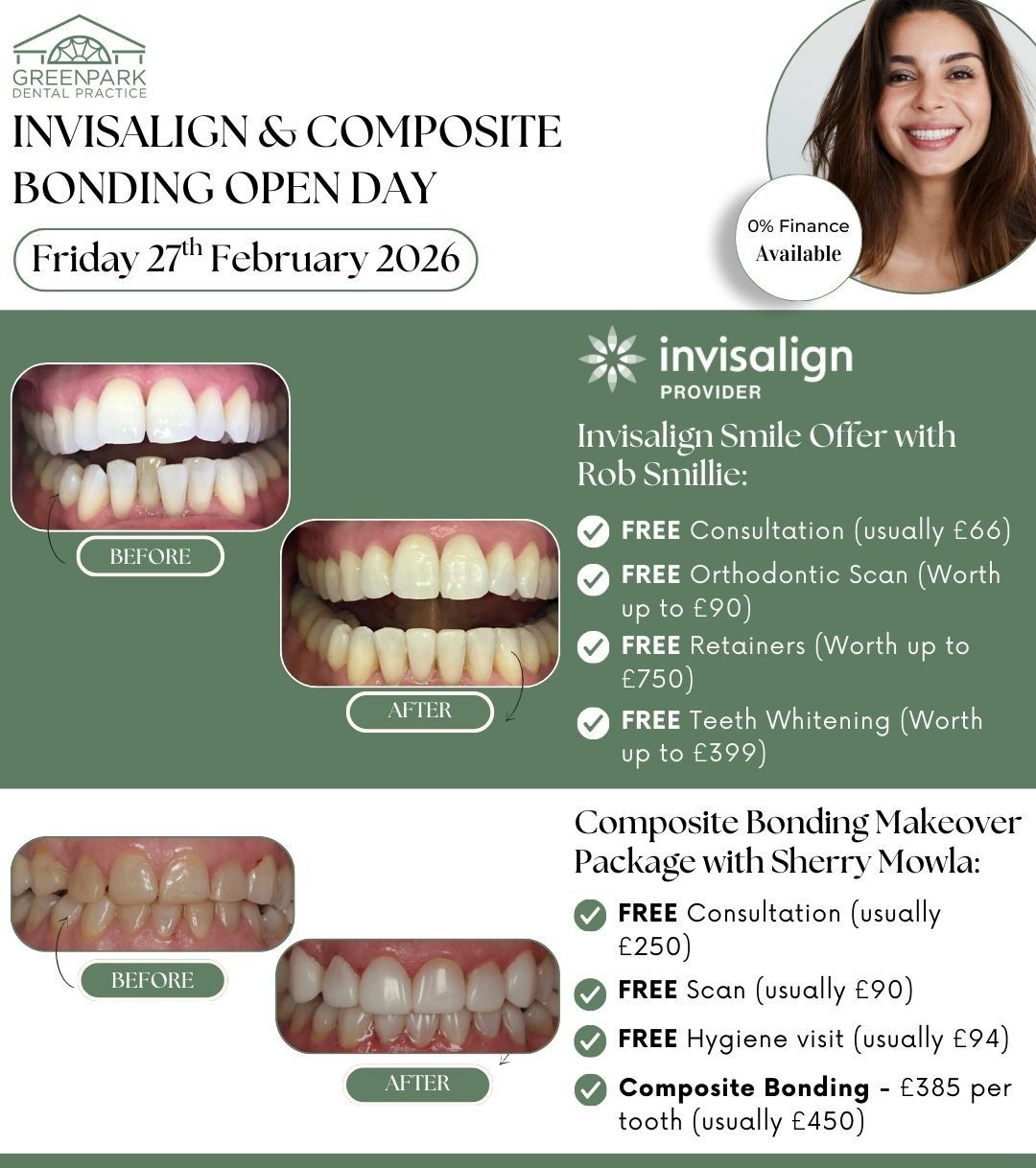 Join Us For Our Exclusive Invisalign & Composite Bonding Open Day | Friday 27th February 2026